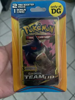Pokemon Sun&Moon Team Up Sealed Blister Packs (2) Gengar Mimikyu Promo Included - Image 1