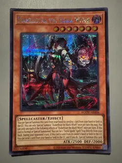 YUGIOH DIABELLSTAR THE BLACK WITCH ASIA ENGLISH EDITION AGOV-AE006 SECRET RARE - Image 1