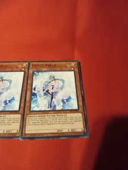 Yugioh 3x Effect Veiler - 1st Common Light Played - Image 2