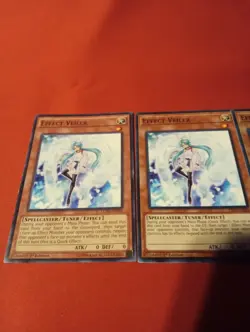Yugioh 3x Effect Veiler - 1st Common Light Played - Image 4