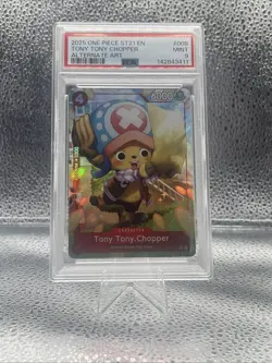 One Piece Tony Tony Chopper Alternate Art ST21-008 Psa 9 - Image 1