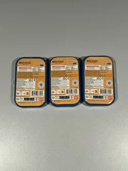 3 X One Piece TS-02 Mini Tin - OP13 Carrying On His Will Sabo Tins New & Sealed - Image 2