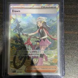 Dawn Pokemon TCG Phantasmal Flames 129/094 SIR English Card - Image 2