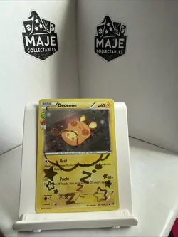 Pokemon TCG Dedenne RC10/RC32 Uncommon Holo Card Generations - Image 1