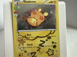 Pokemon TCG Dedenne RC10/RC32 Uncommon Holo Card Generations - Image 3