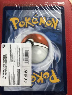 Pikachu At The Museum - SEALED -EXCLUSIVE JUMBO CARD - - Image 2