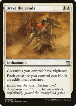 Brave the Sands Khans of Tarkir Regular - Image 1