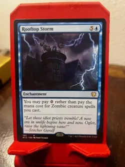 Rooftop Storm #103 (NM) Midnight Hunt MIC Magic MTG - Image 1