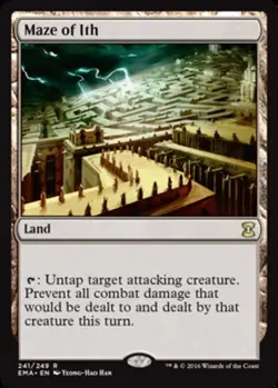 1x Maze of Ith Light Play, English Eternal Masters MTG Magic - Image 1