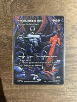 MTG Venom, King in Black (Borderless) Spider-Man Mythic Regular #22 NM MTG - Image 1
