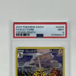Pokemon TCG Electivire GG08/GG70 Crown Zenith: Galarian Gallery Holo Mint PSA 9 - Image 2