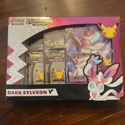 Pokemon TCG Celebrations Dark Sylveon V Collection Box NEW Factory Sealed - Image 1