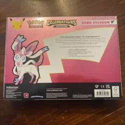 Pokemon TCG Celebrations Dark Sylveon V Collection Box NEW Factory Sealed - Image 4