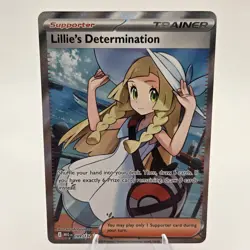 Pokemon TCG Me01: Mega Evolution 169/132 UR Lillie’s Determination - Image 1