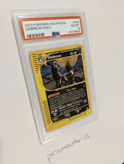 2003 Pokemon Aquapolis Holo #H29 Umbreon PSA 6 - Image 3