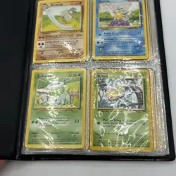Vintage Pokemon Binder Lot Of Base Set 1999 Jungle & Fossil - Image 2