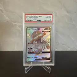2019 Pokemon Sun & Moon Hidden Fates Nihilego GX #SV62/SV94 PSA 10 - Image 1