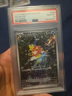 2023 Pokemon SV Triplet Beat (Japanese) Magikarp #080/073 PSA 10 - Image 2