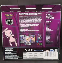 League Battle Deck [Mew VMAX] - Fusion Strike - Pokemon TCG Sealed Deck Kit - Image 2