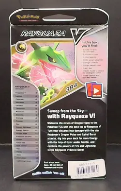 V Battle Deck [Rayquaza V] - Pokemon TCG Sealed Deck Kit - Image 2