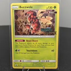 Buzzwole SM218 Pokemon TCG Promos Sun & Moon Holo NM - Image 1
