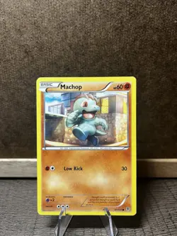 Pokemon TCG Plasma Blast Machop 47/101 LP - Image 1