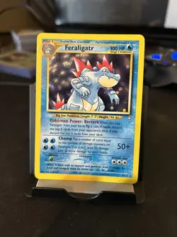 2000 Pokemon Neo Genesis #4/111 Feraligatr Holo - Image 1