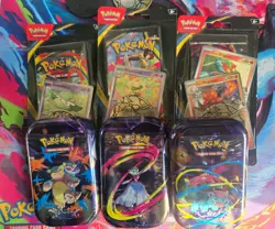 Pokemon Mega Evolution Mini Tins And 3 Phantasmal Blister.*Charizard* Sealed - Image 1