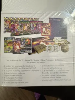 Pokemon Sword & Shield Ultra-Premium Collection Charizard Box English - Image 5