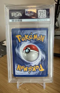 1999 Pokemon Base Set Hitmonchan Holo PSA 7 #7/102 - Image 2