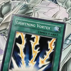 Lightning Vortex SD6-EN028 1st Edition LP Structure Deck Yugioh - Image 2
