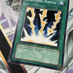 Lightning Vortex SD6-EN028 1st Edition LP Structure Deck Yugioh - Image 3