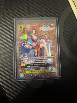 Bandai Boa Hancock OP14-112 SR SP Special Holo 10000 Power The Azure Sea's Seven - Image 1