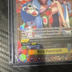 Bandai Boa Hancock OP14-112 SR SP Special Holo 10000 Power The Azure Sea's Seven - Image 5