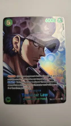Bandai One Piece Trafalgar Law Romance Dawn SR SP OP01-047 - Image 1