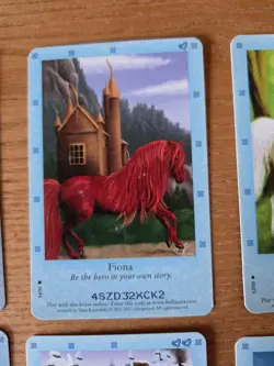 Bella Sara Northern Lights Trading Cards Horses Pegasus Unicorn17 Total, 1 Foil - Image 3