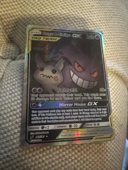 Pokemon Gengar Mimikyu GX 165/181 TCG Card Ultra Rare Full Art - Image 2