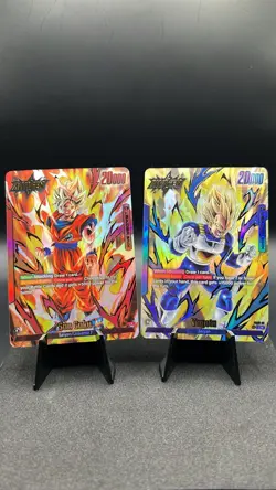 Dragon Ball Fusion World Premium Leader Card Collection English *SET (Mint) - Image 1