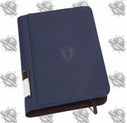 NAVY- 9 Pocket Card Binder, Premium Zip Trading 540 Double 540 - Image 1
