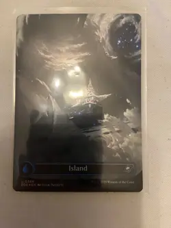 Forest **Galaxy Foil** ~ NM MTG Edge of Eternities - Image 1