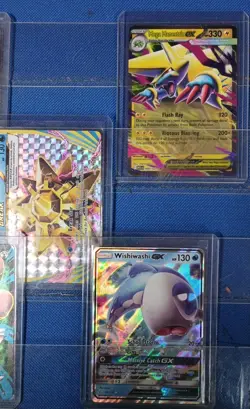Pokemon Lot 120+ Vintage Holo GX ,EX, Vending Machine Stickers , Lenticular - Image 4
