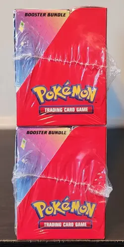 LOT OF 2 Pokemon Prismatic Evolutions Surprise Box & Booster Bundle Sams Club - Image 4