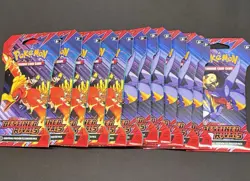 12x Pokemon Destined Rivals Sleeved Booster Pack Factory Sealed - Image 1