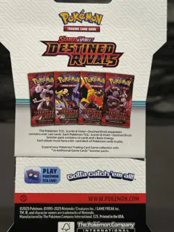 12x Pokemon Destined Rivals Sleeved Booster Pack Factory Sealed - Image 4