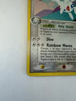 Pokemon TCG Togetic EX Team Rocket Returns 14/109 Holo Rare 2004 70 HP - Image 3