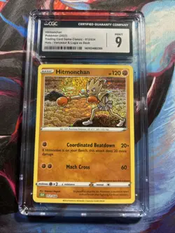 Hitmonchan 012/034 TCG Classic Venusaur Deck Holo Pokemon 2023 CGC 9 Mint - Image 1