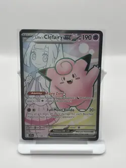 Lillie's Clefairy ex - 173/159 SV09: Journey Together Ultra Rare Pokemon TCG NM - Image 1