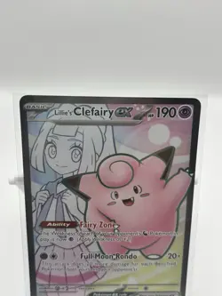 Lillie's Clefairy ex - 173/159 SV09: Journey Together Ultra Rare Pokemon TCG NM - Image 3