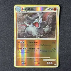 Donphan Reverse Holo 40/123 HeartGold & SoulSilver Base Set Pokemon Card - Image 2