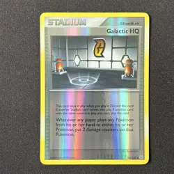 Galactic HQ Reverse Holo 106/127 Platinum Pokemon Card - Image 2